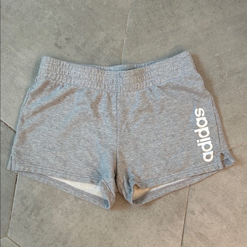 Adidas Women's Athletic Gray Shorts Size M